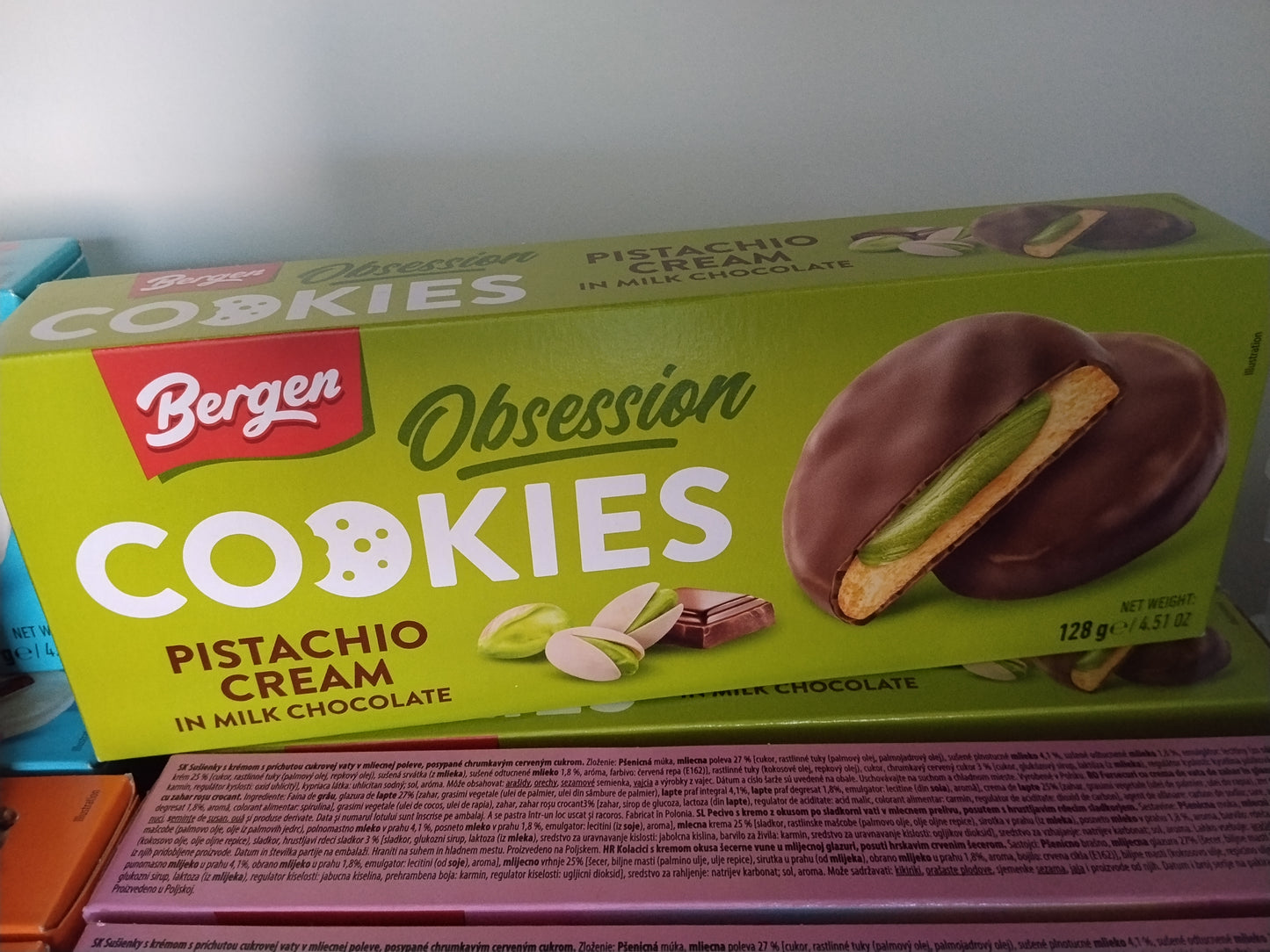 Cookie à la pistache