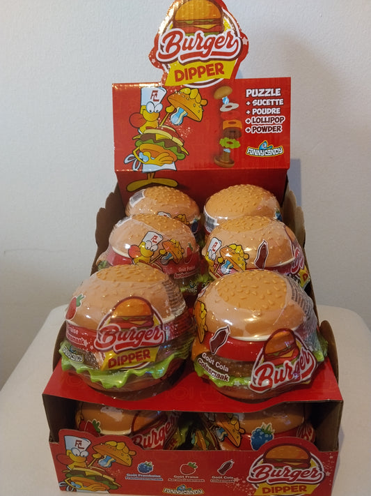 Burger et poudre acidulé (unité)