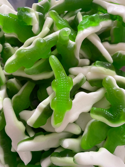 Crocodile vert lisse (100g)