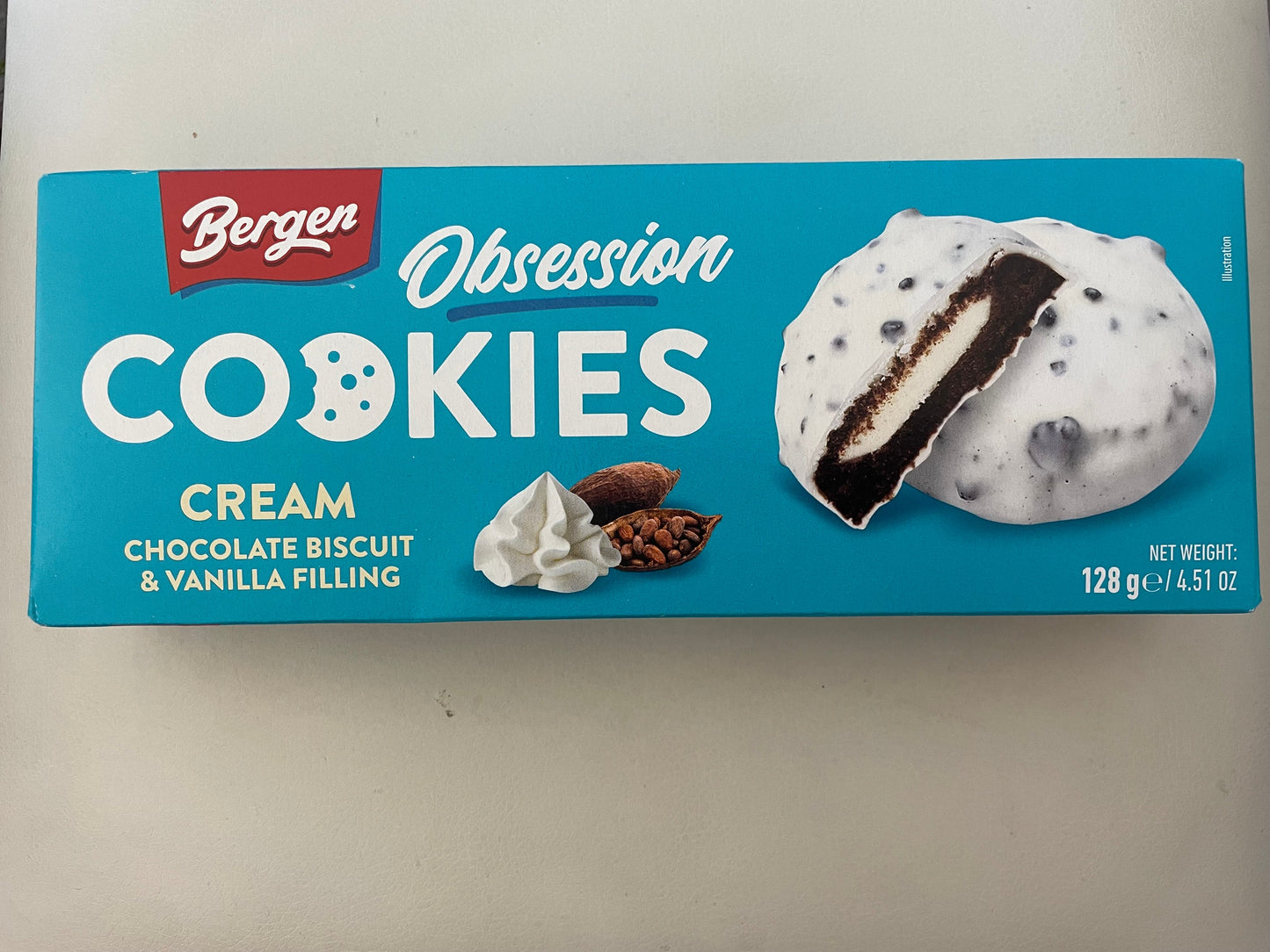 Cookies Cream Chocolat vanille