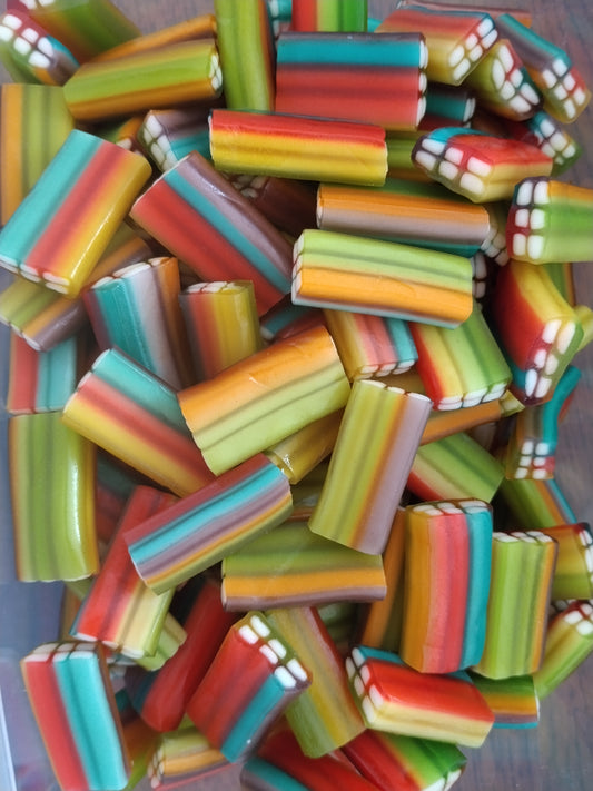 Brique multicolore Dulceplus (100g) lisse